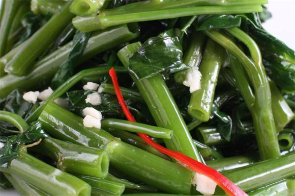 菜心杆空心是什么原因能吃吗,菜心杆子怎么炒好吃又简单