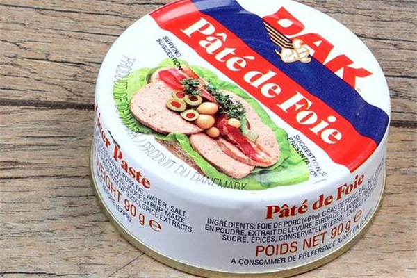 鹅肝酱罐头打开示意图,鹅肝酱罐头怎么吃