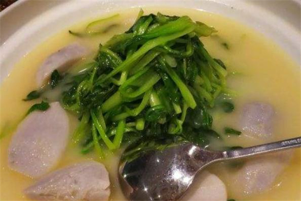 鸡毛菜猪肝汤的做法,鸡毛菜猪肝汤的做法窍门