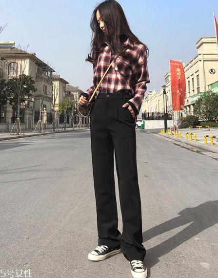 直筒西装裤,西裤是直筒裤吗