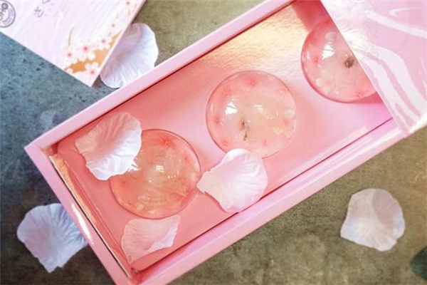樱花果冻图片,日本樱花果冻