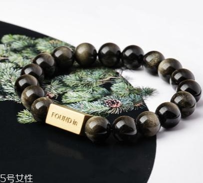 佩戴金曜石手链需要注意什么?,金曜石的功效和作用佩戴禁忌项链