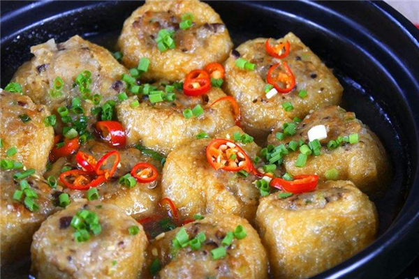 油豆腐塞肉的做法大全,油豆腐塞肉的做法