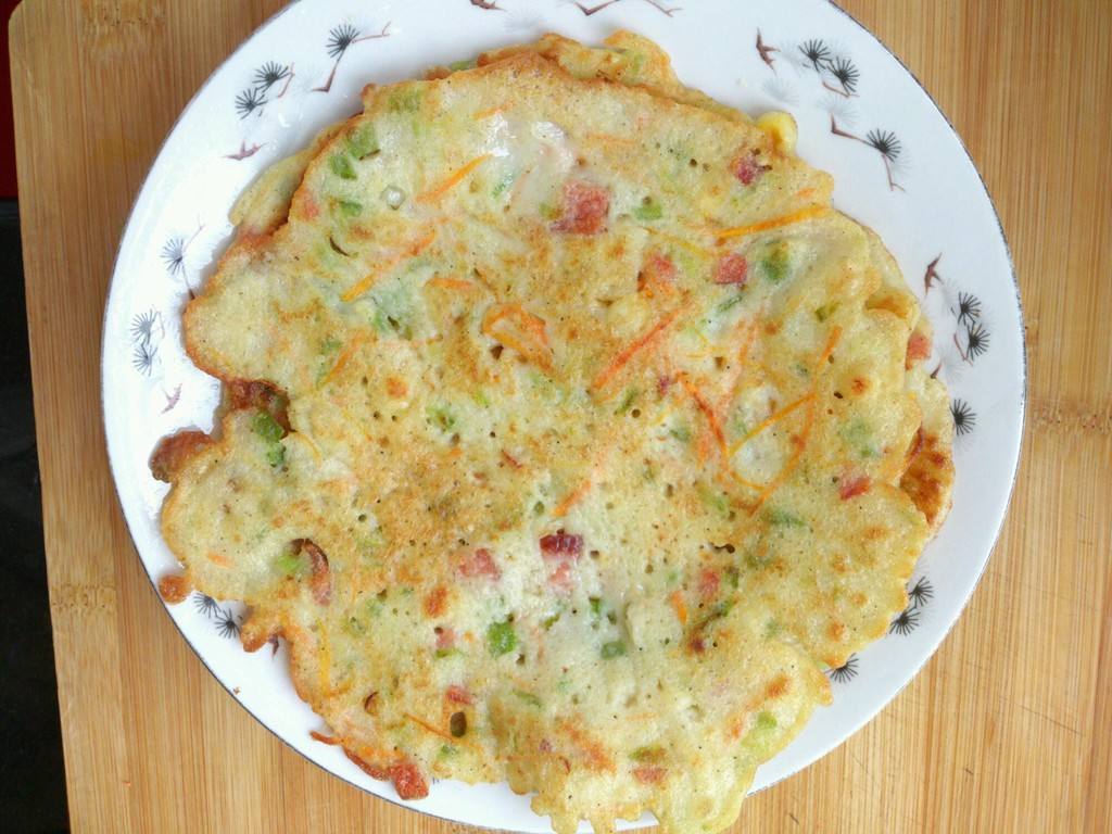 菜煎饼怎么做,蔬菜饼怎么做又软又好吃
