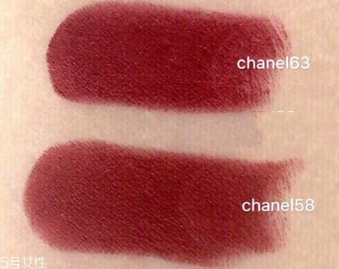 香奈儿58和63对比,香奈儿57好看还是58