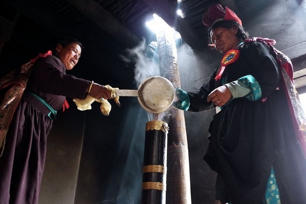 自己在家怎么做酥油茶,西藏的酥油茶是什么做的