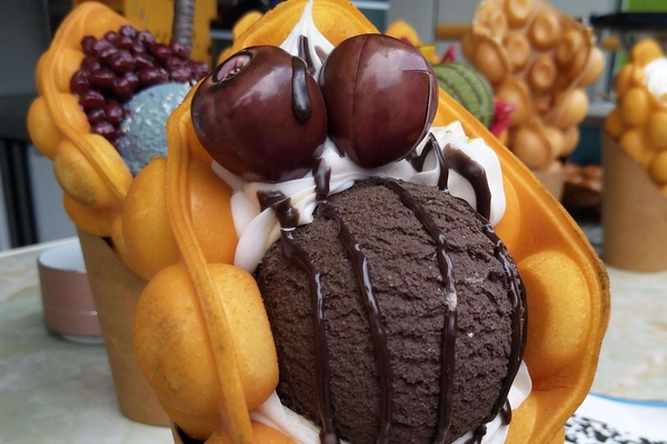 鸡蛋仔的味道,鸡蛋仔的味道句子