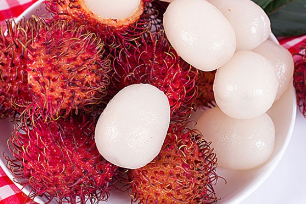 荔枝和红毛丹,毛丹红和荔枝的区别