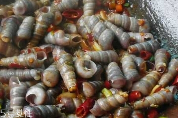 海螺里面那些不能吃,海螺最里面的能吃吗