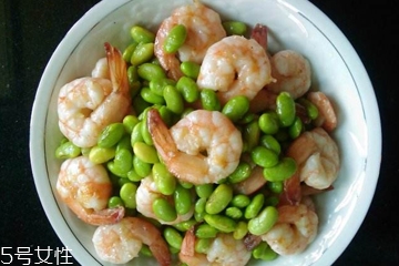 毛豆可以和虾仁一起吃吗,虾和毛豆能一起吃吗
