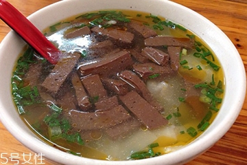 鸭血粉丝汤配料,粉丝鸭血汤