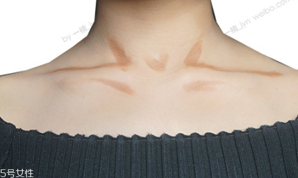锁骨怎么修容,怎么修锁骨
