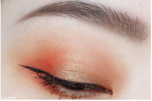 枫叶盘眼妆搭配,枫叶眼妆画法