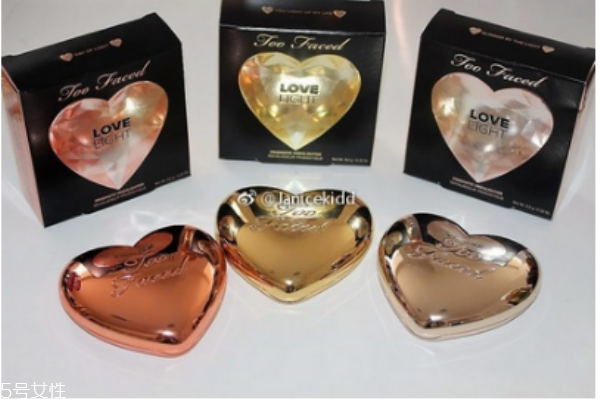 too faced高光怎么样