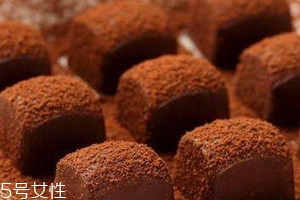 松露巧克力和松露形巧克力的区别,松露形巧克力代表什么