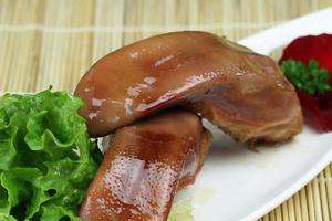 猪舌头热量多少,猪舌头的热量