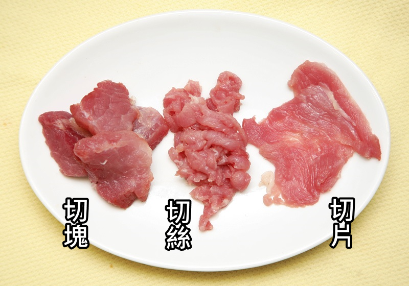 各种肉类的切法,切肉的正确切法
