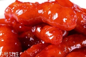 糖醋里脊是什么肉做的,清真糖醋里脊是什么肉