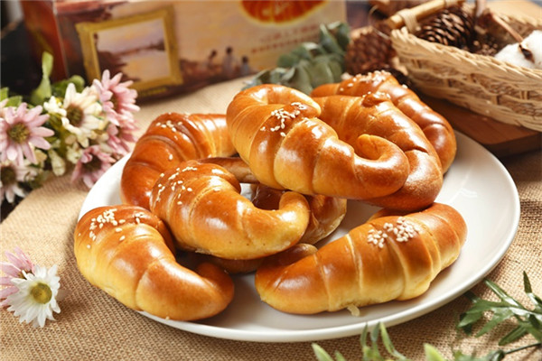 金牛角面包图片,金牛角面包配方