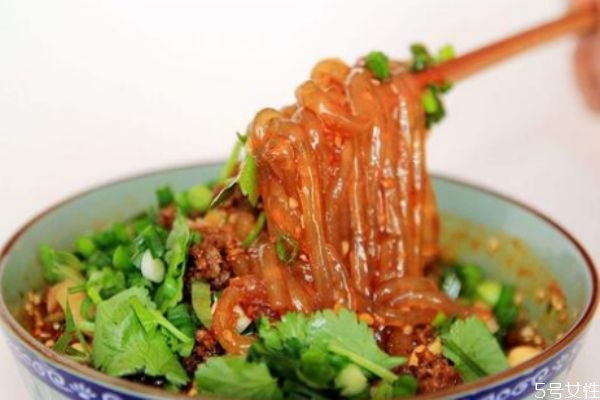 手工酸辣粉的制作方法视频,手工酸辣粉