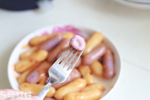 番茄酱芝士年糕,番茄酱芝士年糕的做法大全