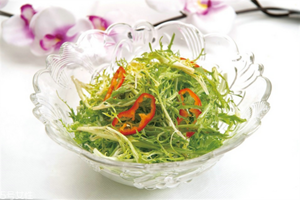 苦菊凉拌用开水焯水吗窍门,苦菊凉拌用开水焯水吗芝麻菜芝麻菜