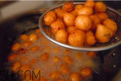 炸红薯丸子散了什么原因,红薯丸子的做法