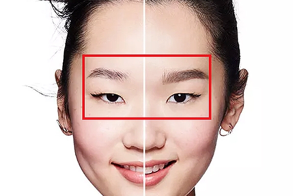 二分之一眉的画法,三分之一标准眉怎么画
