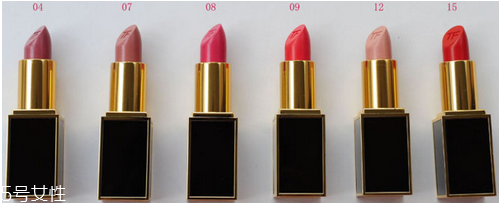 TOM FORD口红颜色推荐,tom ford口红色号推荐