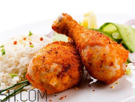 鸡腿的热量是多少大卡,两个鸡腿的热量是多少