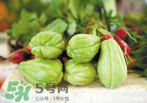 孕妇能不能吃佛手瓜, 佛手瓜的好处,孕妇能吃佛手瓜么