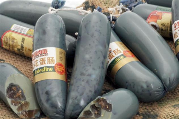 松花蛋肠是什么做的,松花蛋肠是什么味道
