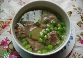 豌豆可以和排骨一起炖吗,豆和排骨能不能一起吃