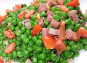 豆腐可以和火腿一起吃吗,豌豆和火腿肠能一起炒吗