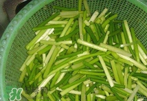 蒜苔焯水多久熟,蒜苔焯水多久合适