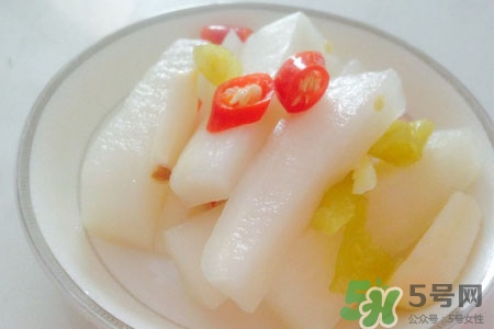 孕妇可以吃酸萝卜吗,刚怀孕能吃萝卜吗