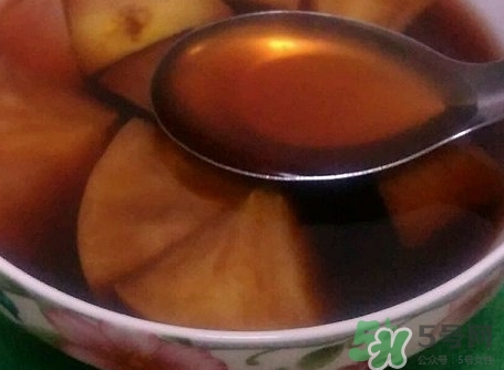 红糖煮苹果有什么功效和作用,红糖熬苹果有什么功效