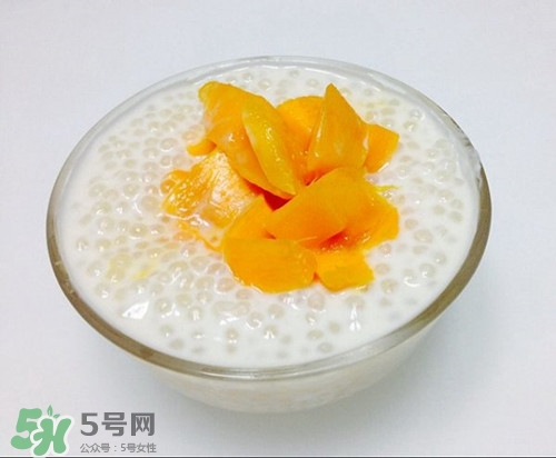 芒果西米露的简单做法,如何做芒果西米露