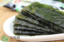 海苔变成紫色的了还能吃吗,海苔发紫了还能吃吗