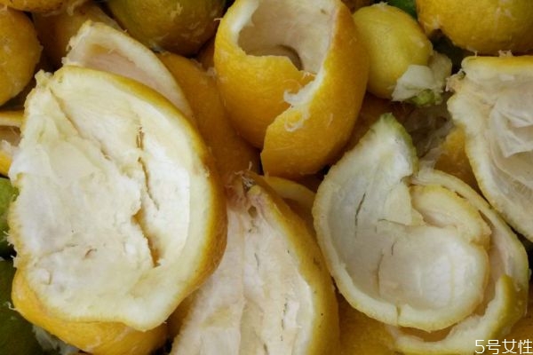 柠檬皮有什么作用和功效,柠檬有什么作用