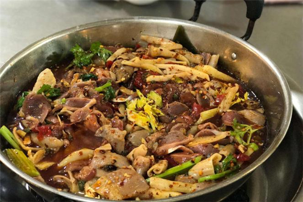 鸡杂火锅,鸡杂火锅的做法大全
