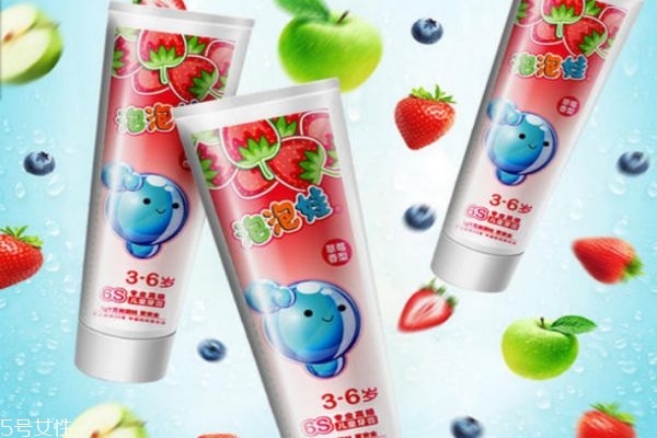 儿童专用牙膏具有以下的特点和优点(幼儿使用的牙膏应该是)