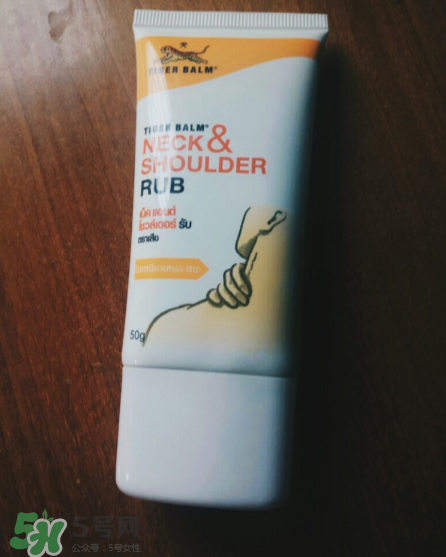 虎标颈肩霜有什么功效,虎标颈肩霜