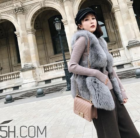 狐狸毛马甲多少度能穿,狐狸毛马甲适合几度穿