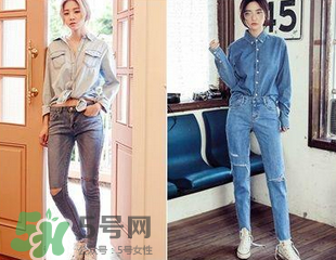 牛仔裤搭配什么上衣好看,牛仔裤搭配什么上衣好看男