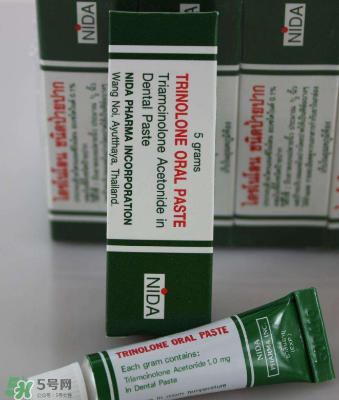 泰国口腔溃疡膏说明书,泰国的治口腔溃疡的软膏效果如何