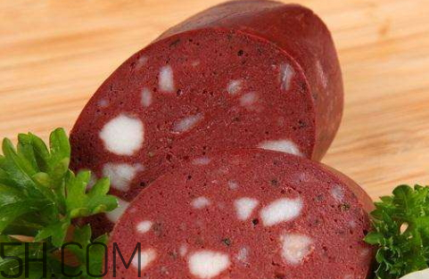 血肠的吃法,吃血肠的好处和坏处