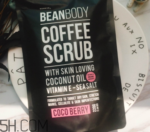 澳洲bean body咖啡身体磨砂膏