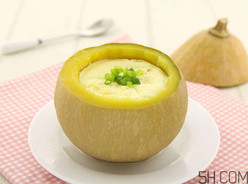 贝贝整个南瓜蒸蛋做法,南瓜蒸蛋做法视频窍门