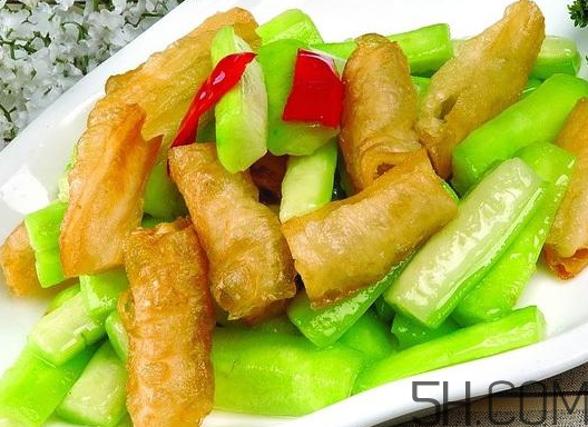 青菜炒油条怎么做,炒青油菜的做法